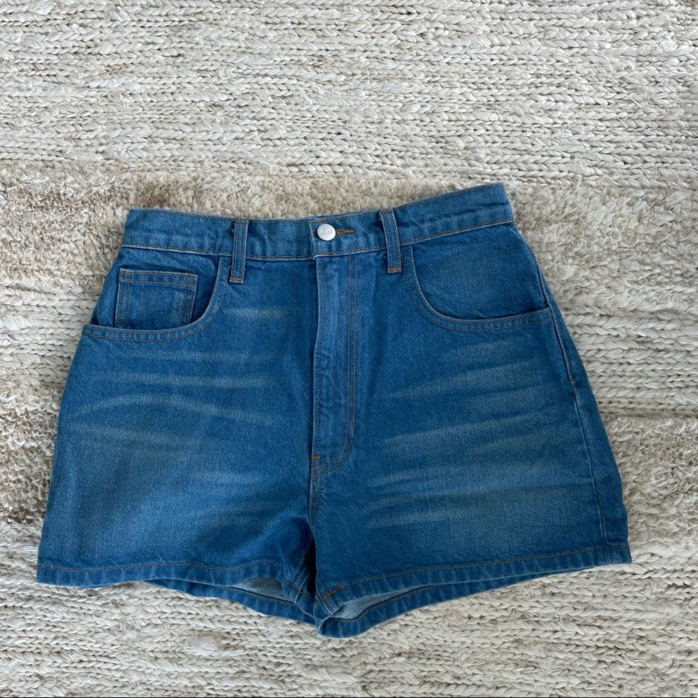 Reformation Vintage Jean Shorts - Mykonos